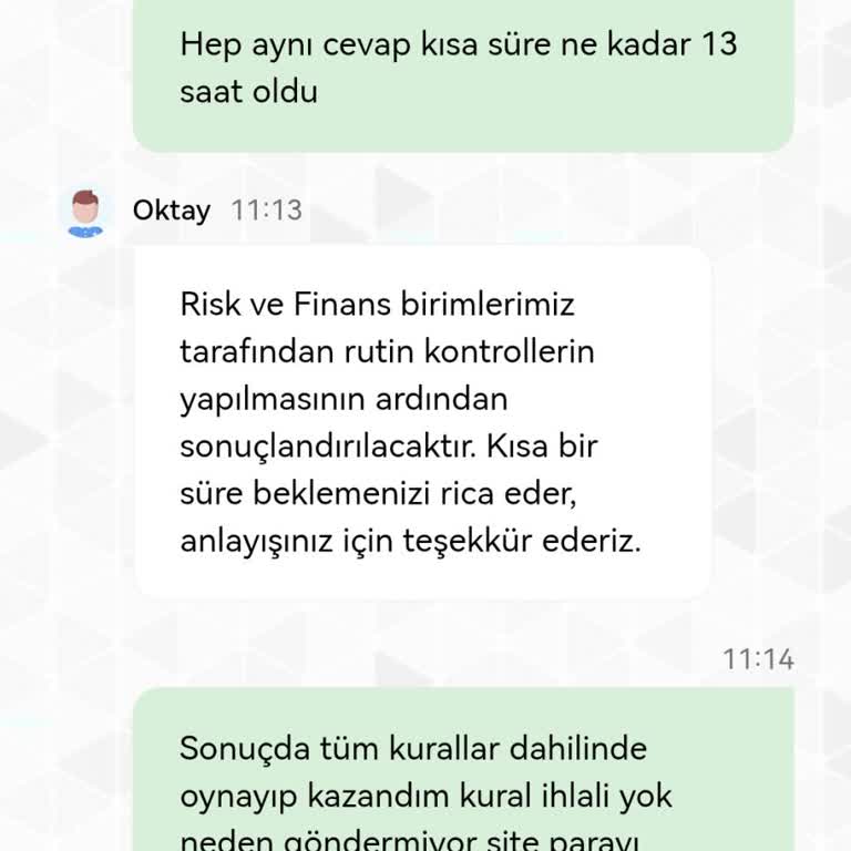 Çekim Talebim 13 Saattir Onaylanmadı Ve Sürekli Bekletiliyorum