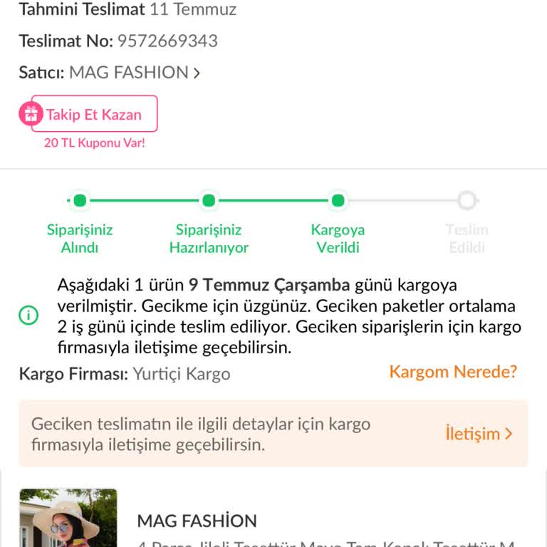 Trendyol Siparişim Teslim Edilmedi, Para İadem Yapılmıyor