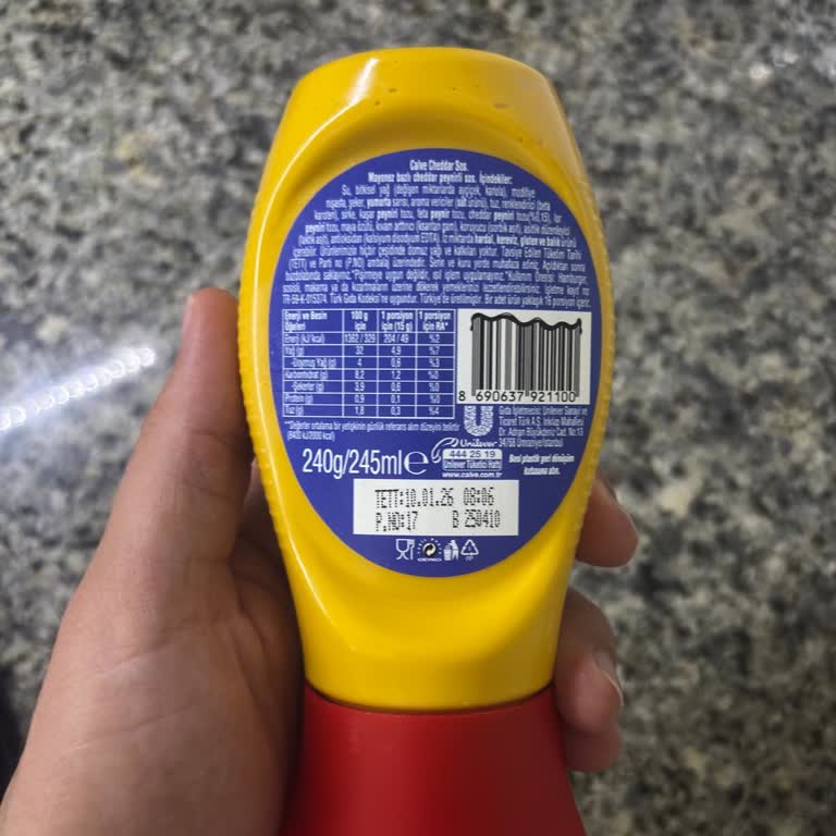 Son Aldığım Üründe Kötü Koku Ve Tat Nedeniyle Yiyemedik