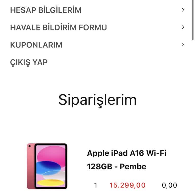 Stokta Var Gözüken İpad İçin Mağazadan Teslim Alamıyorum Ve Muhatap Yok