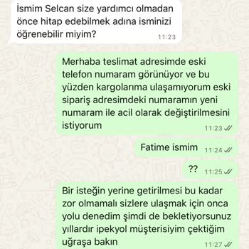 Siparişlerim Eski Numaramda Kaldı Müşteri Hizmetleri Çözüm Sunmuyor