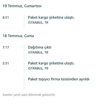 Amazon Ekstra Ücret Ödememe Rağmen Kargom Teslim Edilmiyor Ve Müşteri Hizmeti Yetersiz