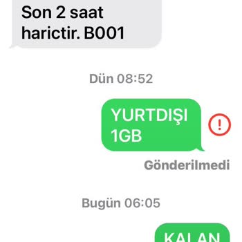 Aynı Anda Üç Yurtdışı Paketi Faturama Yansıtıldı Müşteri Hizmetleri Çözüm Sunmuyor