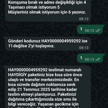 Yanlış Adrese Teslim Edilen Kargom İade Edildi