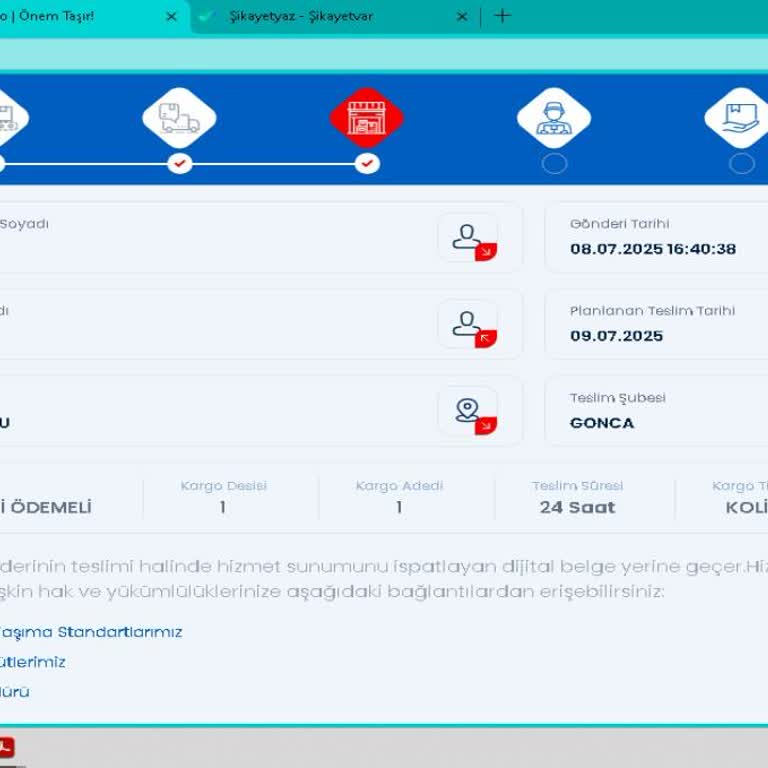 Teslim Edilmeyen Kargo, Çözülmeyen Sorun