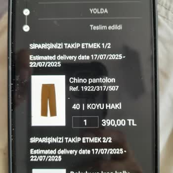 Sipariş Teslimatı Gecikti, Müşteri Hizmeti Yetersiz