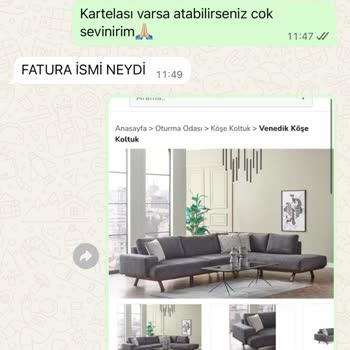 Yanlış Renkli Koltuk Ve Sünger Hatası: Mağduriyetimin Giderilmesini İstiyorum