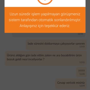 Bozuk Ürünün İadesi Gecikti, Müşteri Hizmetleri Yanıtsız Kaldı