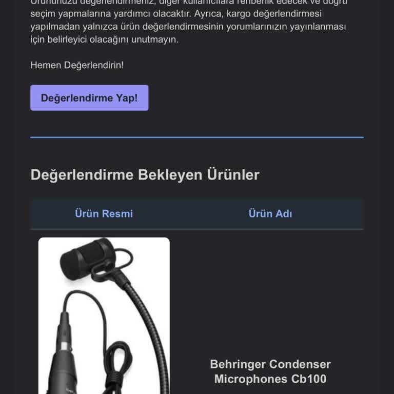 Çalışmayan Mikrofon İçin Çözüm Bulamıyoruz