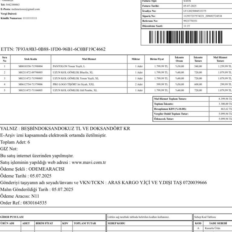 Mağazada Değişim Yapılmaması Nedeniyle Mağduriyet Yaşıyorum