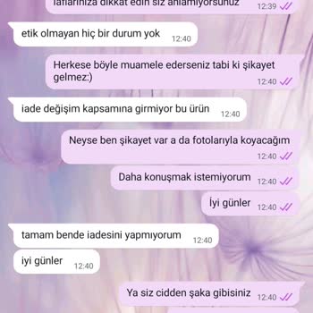 Satıcı İlgisizliği Ve Ürün Kalitesizliği Hayal Kırıklığı Yarattı