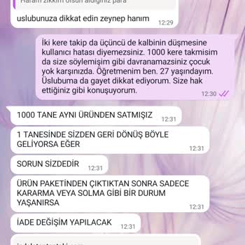 Satıcı İlgisizliği Ve Ürün Kalitesizliği Hayal Kırıklığı Yarattı