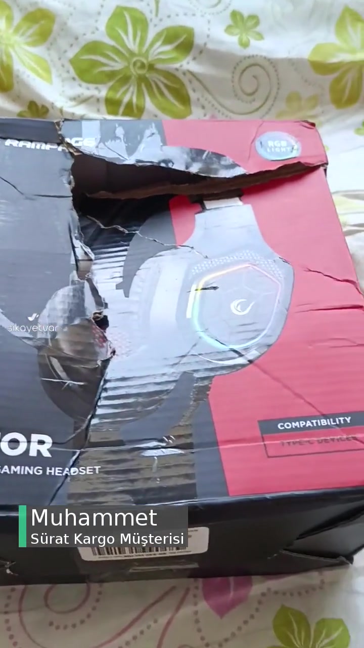 Sürat Kargo Kargom Zarar Görmüş! videonun kapak resmi