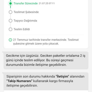 Alan Dışı Gerekçesiyle Kargom Teslim Edilmedi