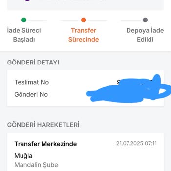 Alan Dışı Gerekçesiyle Kargom Teslim Edilmedi