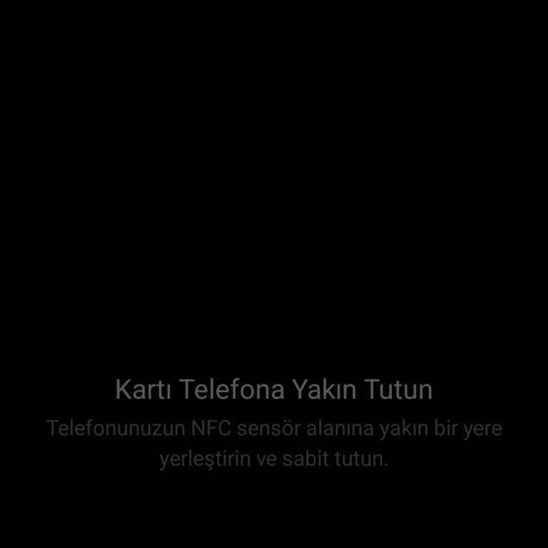 Tecno Spark 30 Pro'da NFC İle Kart Ekleme Ve Okuma Sorunu Yaşıyorum
