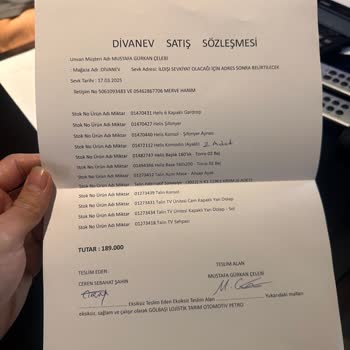 Düğün Öncesi Mobilyalarım Teslim Edilmedi Mağdur Oldum