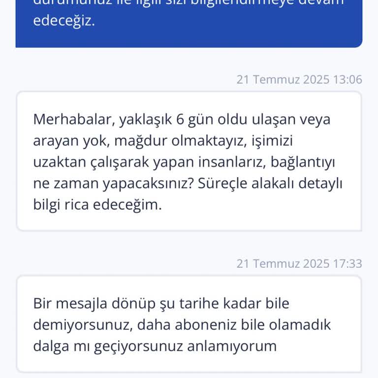 Port Bağlantısı 7 Gündür Yapılmadı, Muhatap Bulamıyorum