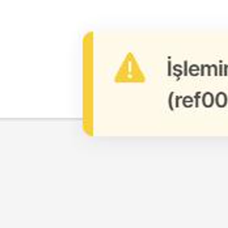 Hepsiburada'da Sipariş Oluşturulamıyor, Ref 001 Hatası Sürekli Karşıma Çıkıyor