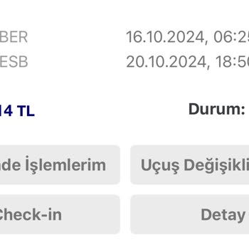 Turna.com'dan Alınan Garantili Bilette İade Ve Değişiklikte Yaşanan Mağduriyet