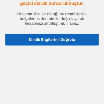 Kimlik Doğrulamada İsim Uyuşmazlığı Nedeniyle Hesaba Giriş Yapamıyorum