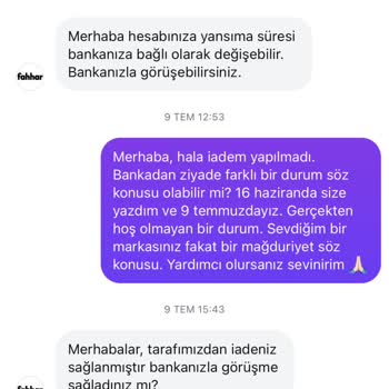 İade Sürecindeki İlgisizlik Ve Mağduriyetim Giderilmiyor