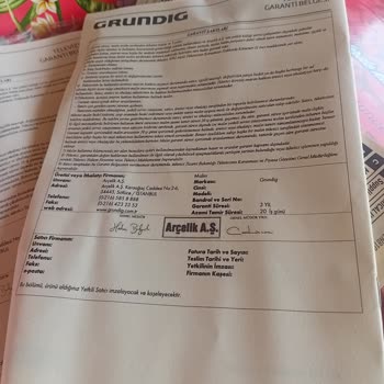 Deprem Sonrası Zarar Gören Grundig TV Garanti Kapsamında Tamir Edilmedi