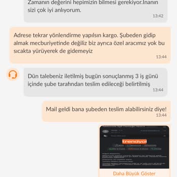 Kargo Teslim Edilmedi, Yardımcı Olunmadı Ve Mağdur Edildim