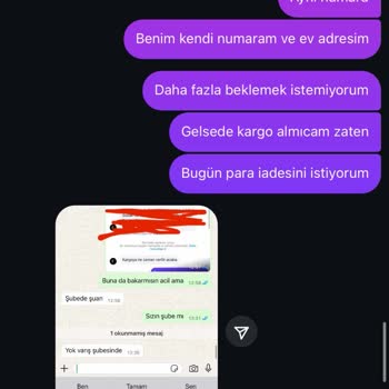 Siparişim Gönderilmedi, Müşteriyle Kötü İletişim Kuruldu