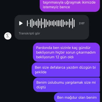 Siparişim Gönderilmedi, Müşteriyle Kötü İletişim Kuruldu