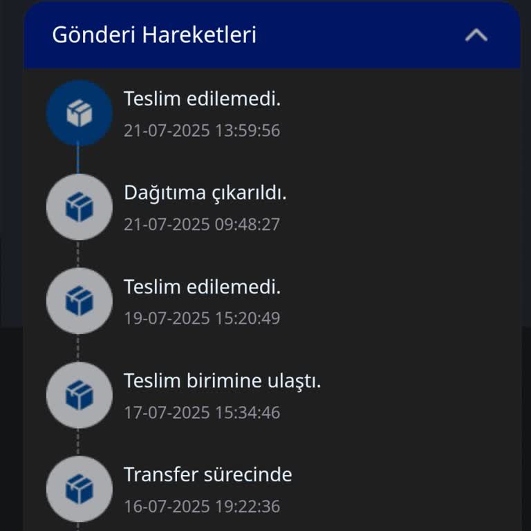 Yurtiçi Kargo Teslimatında Sürekli Erteleme Ve Bilgilendirme Sorunu