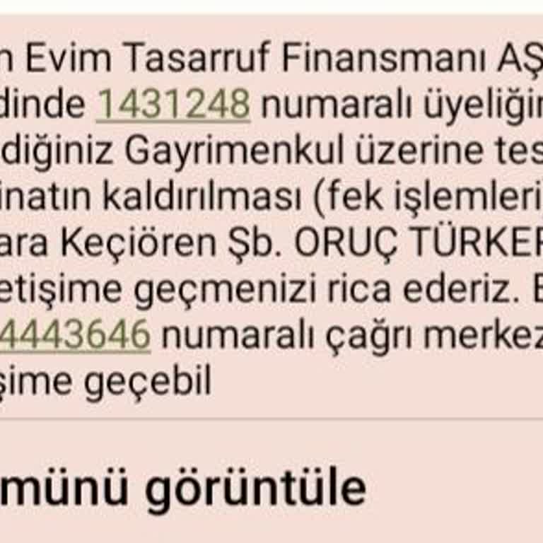 Borç Bitmesine Rağmen İpotek Kaldırılmıyor Ve İletişim Sağlanamıyor