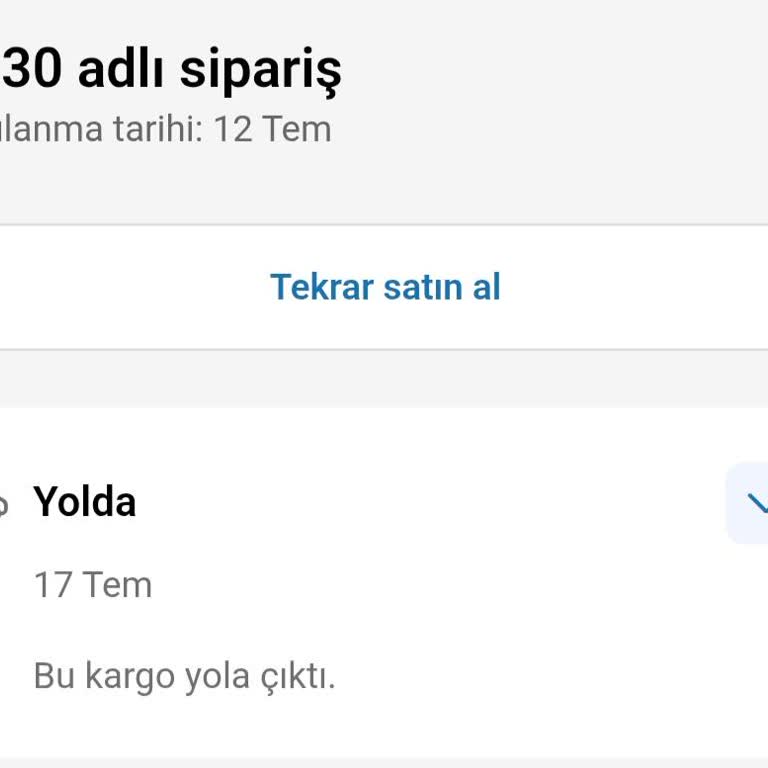 Sipariş Sonrası Bilgi Eksikliği Ve Müşteri Hizmetlerine Ulaşılamıyor