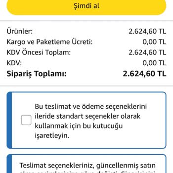 Amazon Katalog Fiyatı İle Ödeme Fiyatı Arasında Büyük Fark Ve Çözüm Sunulmaması