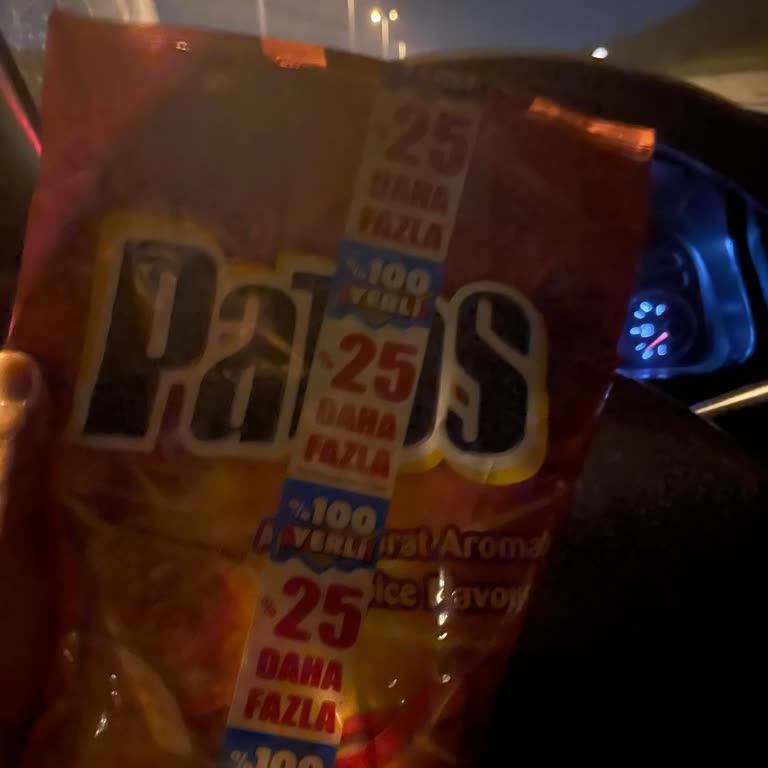 Patos Acı Baharatlı Cipslerde Baharat Eksikliği Ve Kalite Sorunu