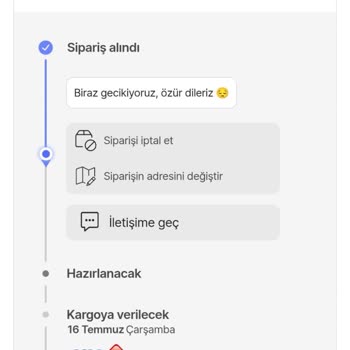 Siparişim Teslim Edilmedi, Müşteri Hizmetleri Sorunu Çözmüyor