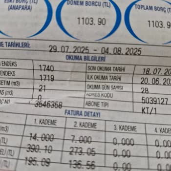 Su Faturası Hesaplamasında Hane Kişi Sayısı Göz Ardı Ediliyor