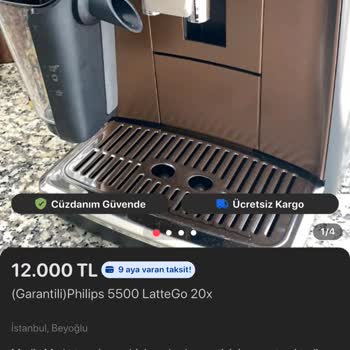 Letgo Üzerinden Kahve Makinesi Alımında Mağduriyet Yaşadım