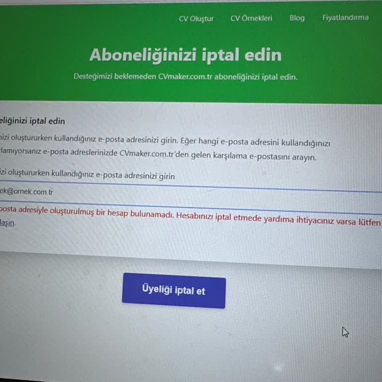 İptal Edilen Üyelikten Haksız Ödeme Alınıyor!