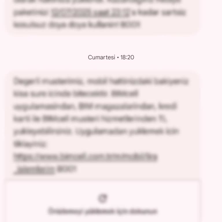 Bimcell'den Alınan Paketin Ne İnterneti Ne Ücreti Var!