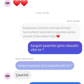 Asena Jewels Alışverişimde Ürünüm Teslim Edilmedi Satıcı Oyalıyor