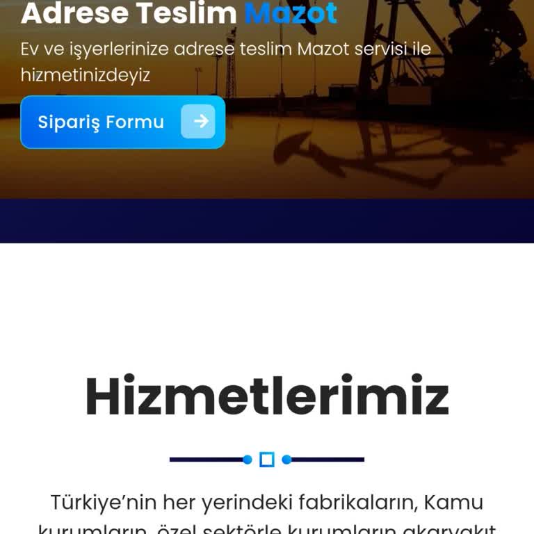 Getir Mazot Jeneratör Yakıtı Şikayeti