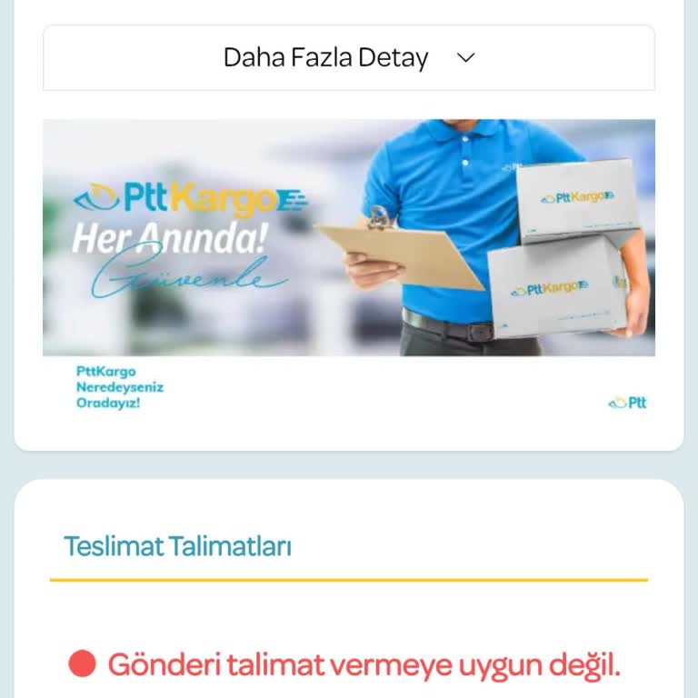 PTT Kargo Ürünümü Yanlış Kişiye Teslim Etti, Geri Alamıyorum