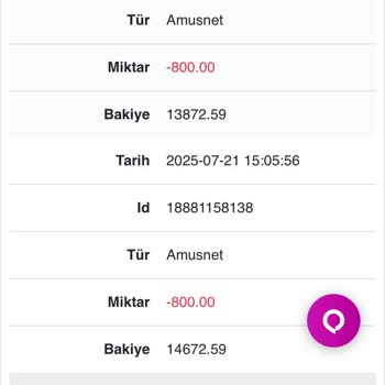 Onvin'de Bilgim Dışında Bakiyem Sıfırlandı