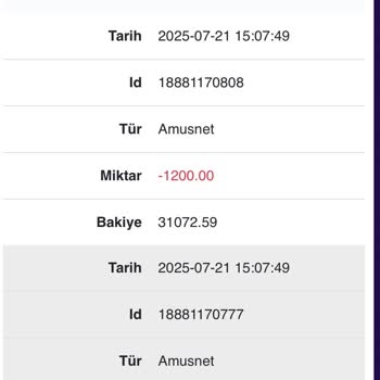 Onvin'de Bilgim Dışında Bakiyem Sıfırlandı