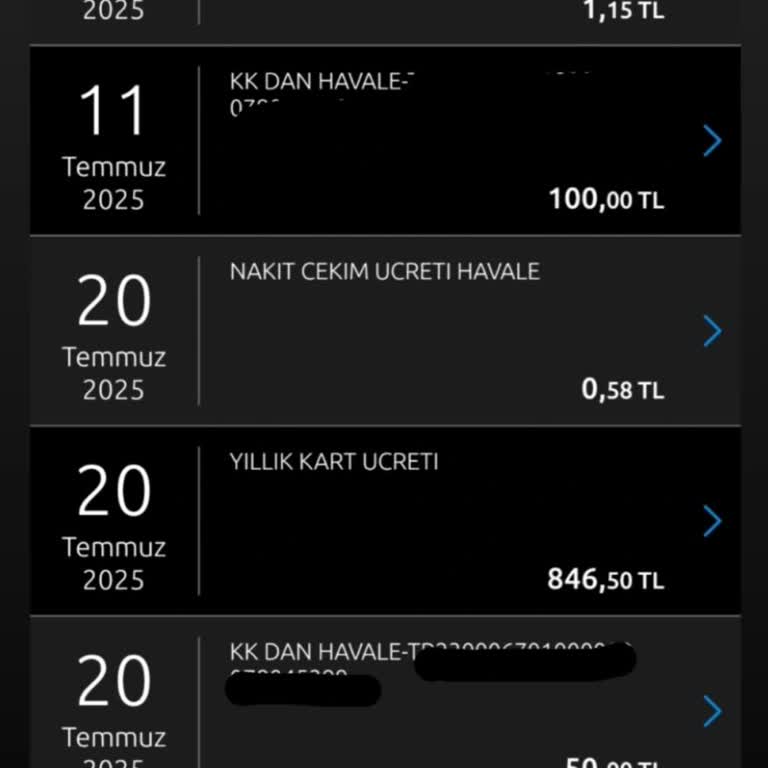 Yıllık Kart Aidatı İadesi Talebim Ve Yasal Haklarımın İhlali