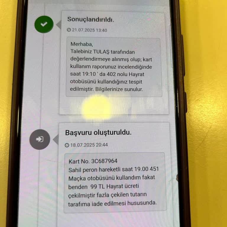 Hatalı Ücret Kesintisi Ve İade Sorunu