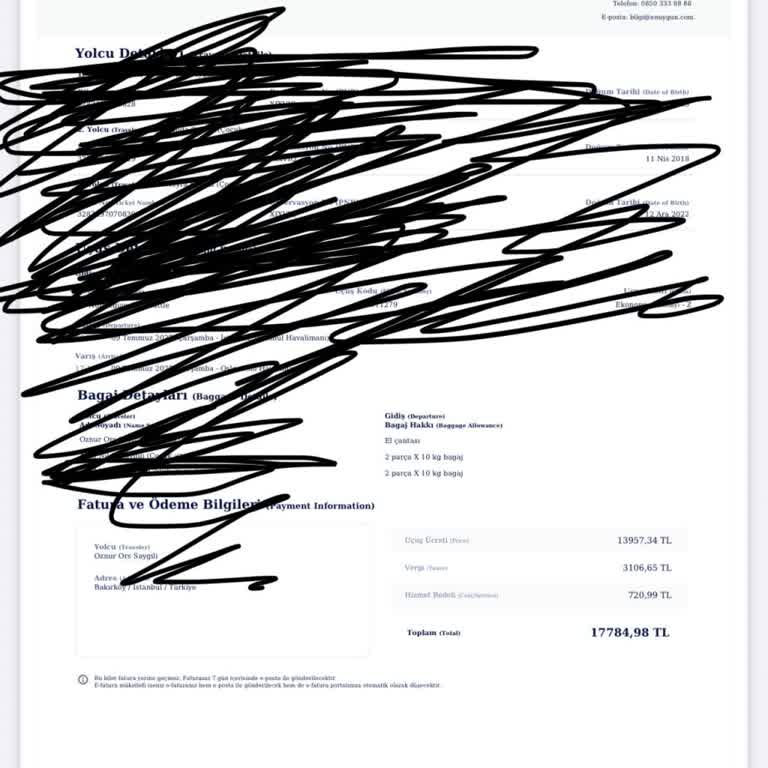 Bagaj Hakkı Yanıltması Sonucu Ekstra Ücret Alındı