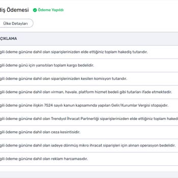 Trendyol Satıcı Kesintileri Ve Yanıltıcı Bilgilendirme Mağduriyeti