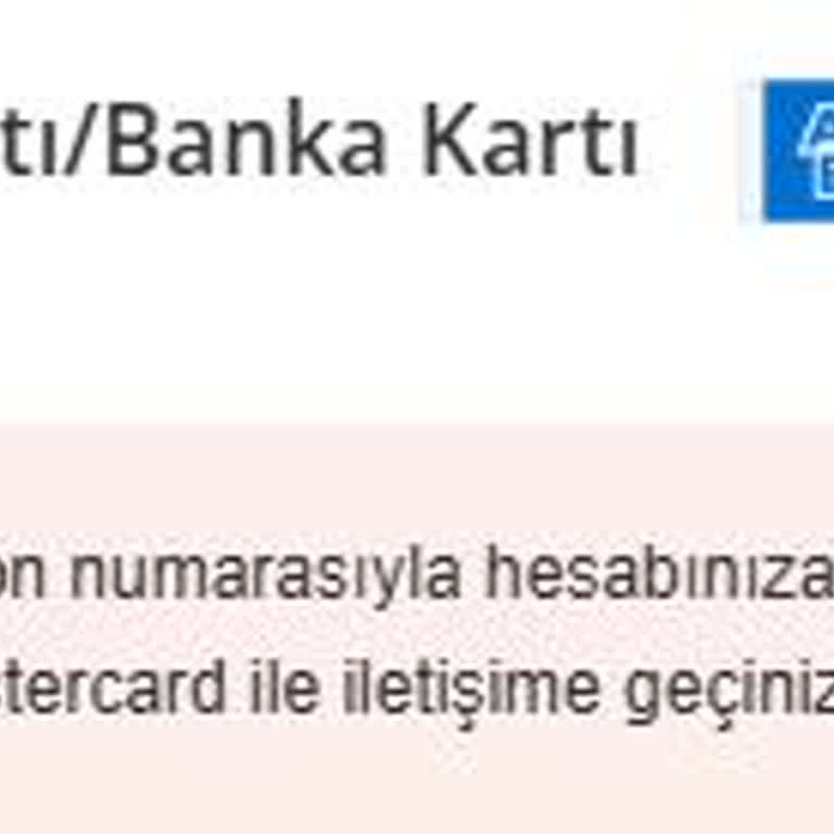 Telefon Numarası Uyuşmazlığı Nedeniyle Kart Ekleyememe Sorunu